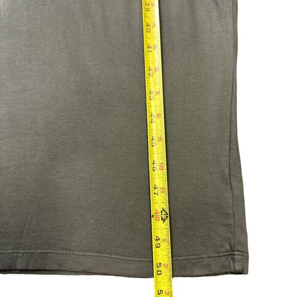 James Perse Maxi Dress Sleeveless Cotton Green Sz 2/Medium Minimalist NWT /NEW - Picture 8 of 12